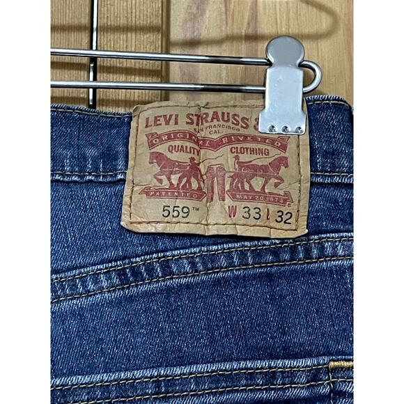 Levi's 559 Jeans - Men's 33x32 - Medium Wash - Ships Fast! - Picture 6 of 6